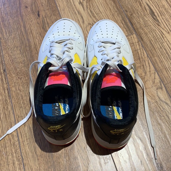 Nike Colorful Air Force 1s Women US 10 Never worn - Picture 4 of 5